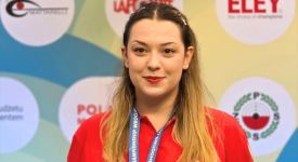 Milli atıcı İlayda Nur Çürük, 23 yaş altında Avrupa şampiyonu oldu